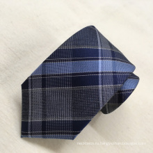 100% Импорт мода шелковые галстуки плед на заказ мужские 